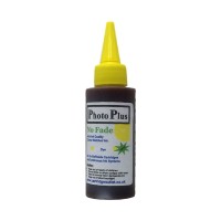 100ml Bottle of Yellow Archival Dye based Ink Compatible with Brother printer models.
