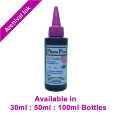 PhotoPlus Light Magenta Archival Dye Ink Compatible with Canon printers - 30ml, 50ml & 100ml