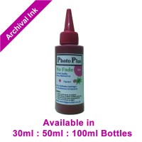 PhotoPlus Magenta Archival Pigment Ink Compatible with HP printers - 30ml, 50ml & 100ml.