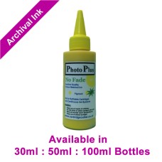 100ml of PhotoPlus Yellow Archival Pigment Ink Compatible with Ricoh printers.