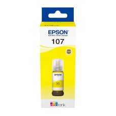 Epson 107 Yellow Bottle of Dye Ink - 70ml.