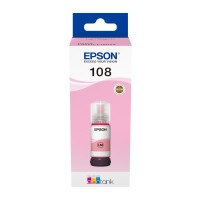 Epson 108 Light Magenta Bottle of Dye Ink - 70ml.