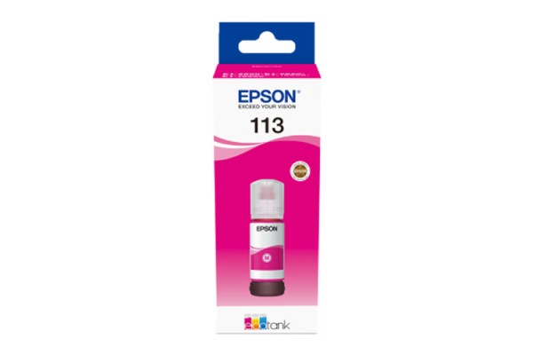 Epson 113 Magenta Bottle of Pigment Ink - 70ml.