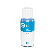 HP-31 Bottle of HP Cyan Original Dye Ink - 70ml.