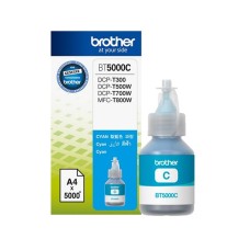 BT5000 Cyan Dye Genuine OEM Brother Bottle of Ink - 48.8ml