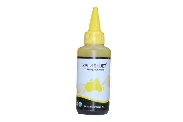 100ml of Yellow Dye Sublimation Ink for Brother Printers - SplashJet Brand.