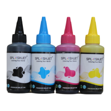 400ml Dye Sublimation Ink for Brother, 100ml each of CMYK - SplashJet Brand.