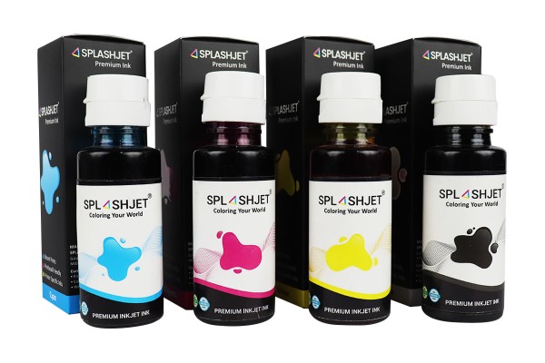  4 Bottle Set of Compatible HP 32, HP 31 Dye Inks.
