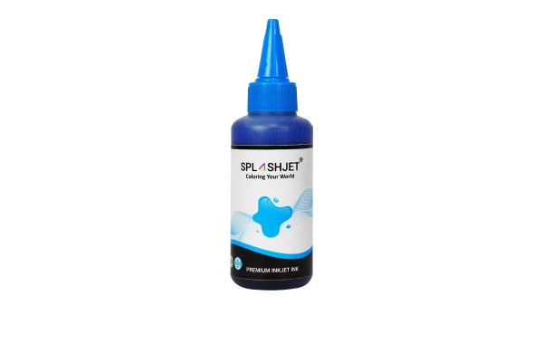 100ml of SplashJet Cyan Pigment Ink Compatible with Ricoh printers.