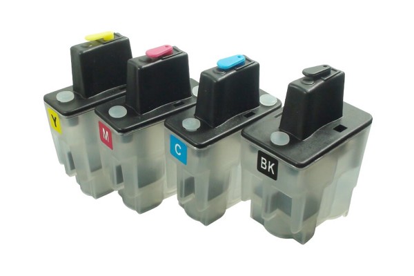 Refillable Cartridge Set For Brother LC900 Cartridges.