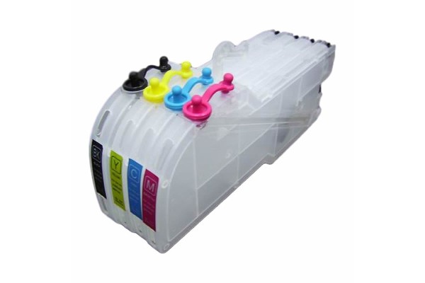 Refillable Cartridge Set For Brother LC970 LC1000 Cartridges.