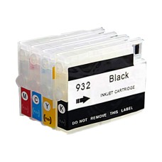 Refillable cartridge set Compatible with HP 932 & HP 933 Cartridges.