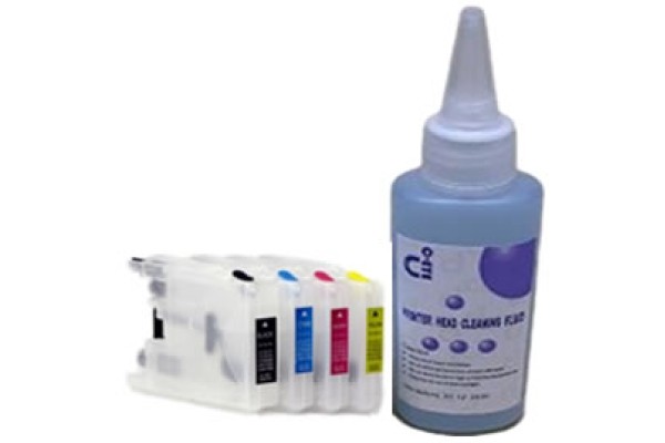 Sublimation Cleaning Cartridge Kit for Printer Models using Brother LC1240 Cartridges.