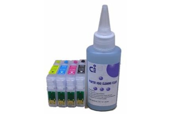 Sublimation Cleaning Cartridge Kit for Printer Models using Epson T1816 Cartridges.